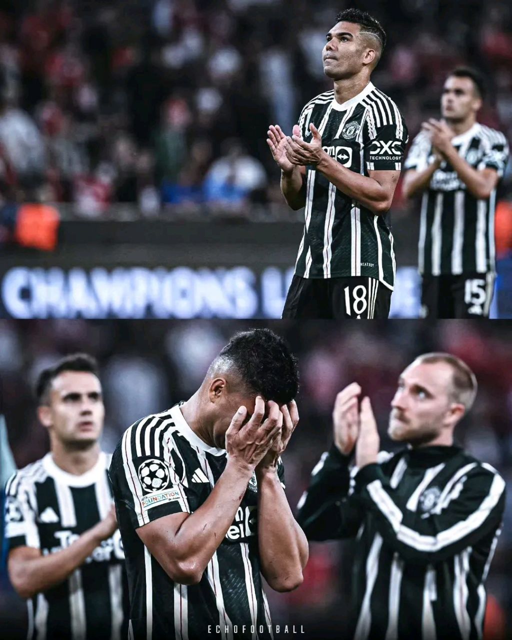 欧冠淘汰赛之夜，卡塞米罗连续得分拉开差距